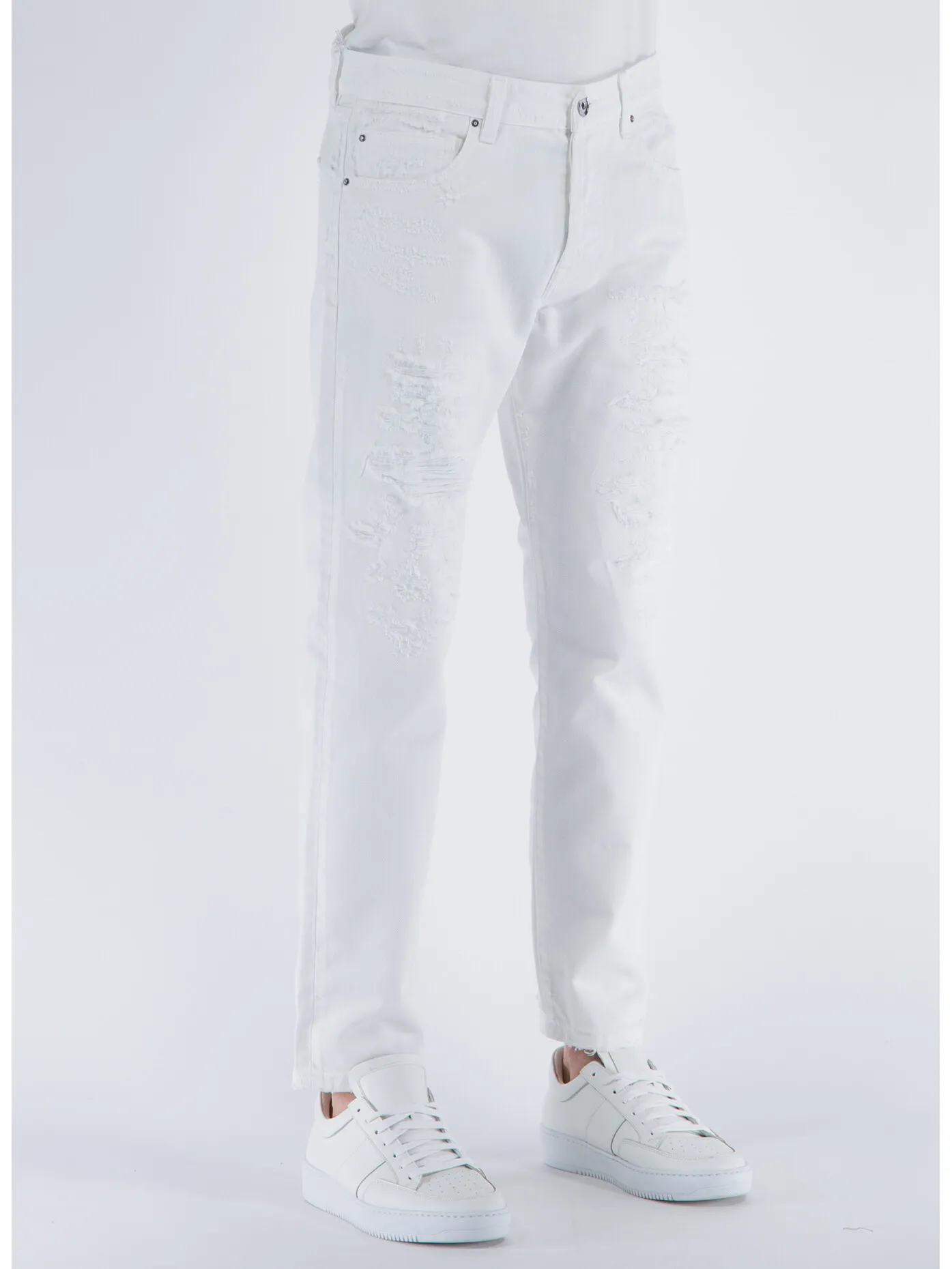     -DESMORE    -JEANS DESTROYED IN DENIM-