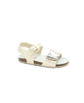 GRUNLAND AFRE SB2119 sabbia multi sandalo bambina strappo fibbia farfalla re-soft