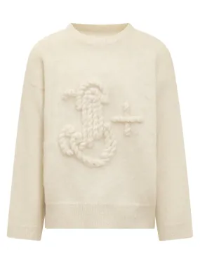 JIL SANDER Maglione con Logo 