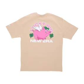 Maglietta Uomo Ne Character Graphic Os Tee Light Beige/white
