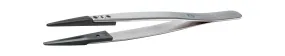 Pinzette ideal-tek 249CPR.SA in PEEK (punta), Acciaio INOX (corpo), 130 mm mm, anti-magnetiche