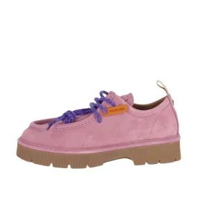 Scarpe Allacciate Donna Panchic P99 Suede Lilla