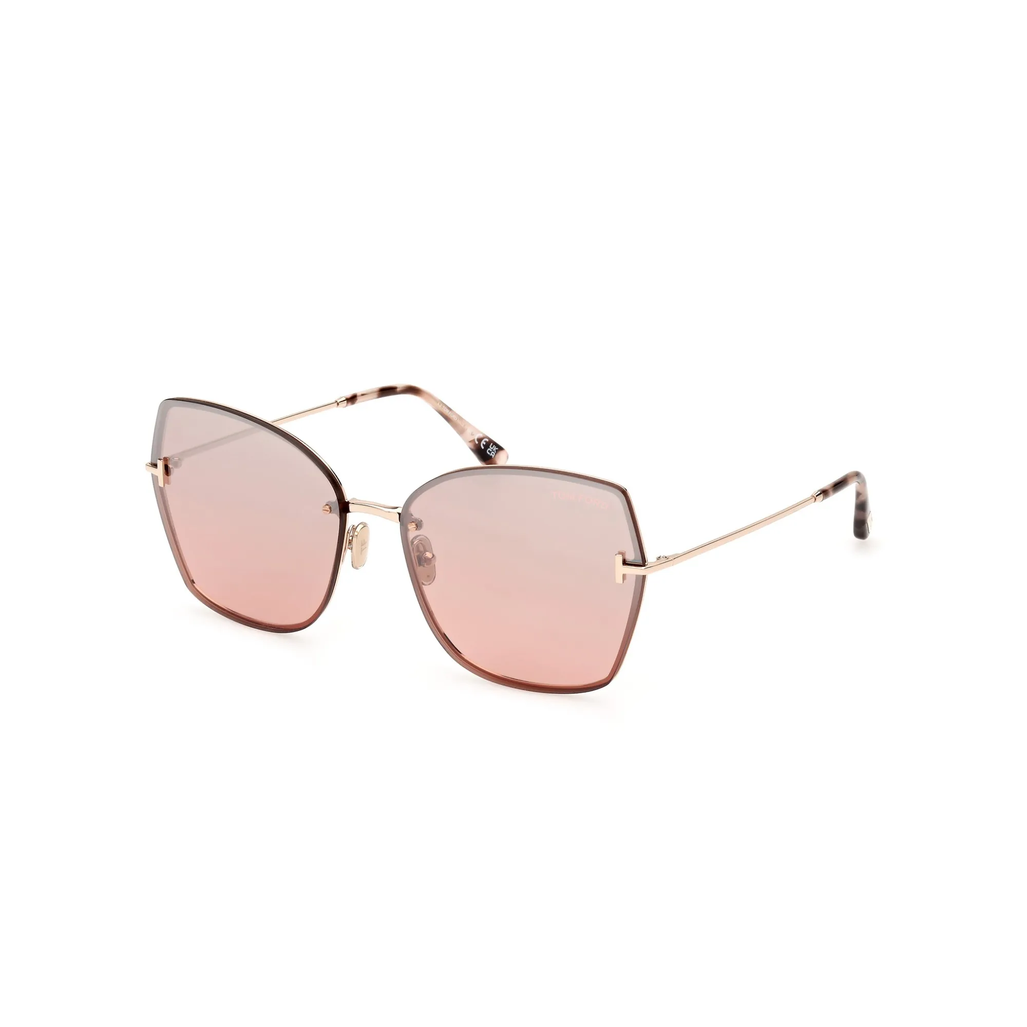   Tom Ford FT 1107 - 28U Oro Rosa Lucido | Occhiale Da Sole Donna 
