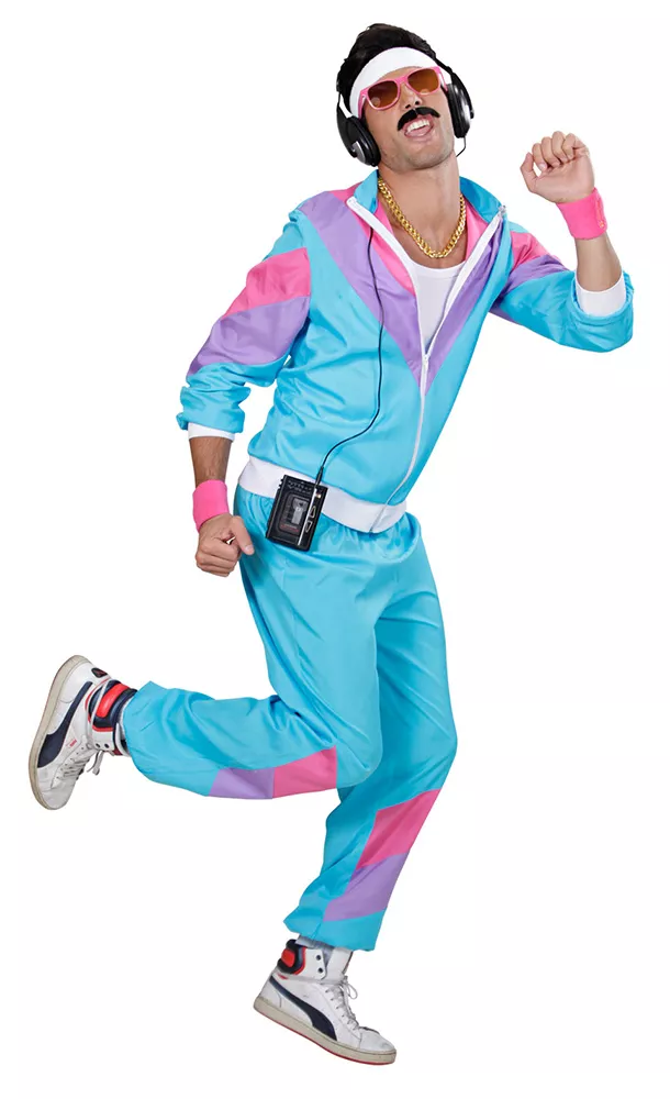 Tuta jogging azzurra Hipper